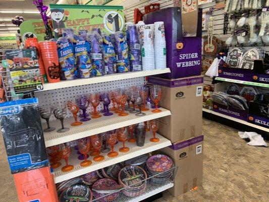 Halloween party supplies