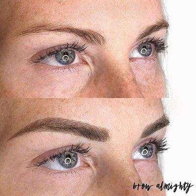 Microblading- Before and After