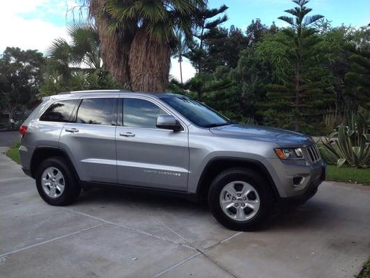 Love my new Jeep Grand Cherokee!