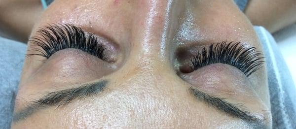 After- Eyelash Extensions