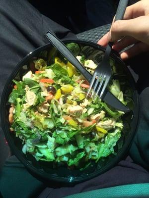 Grilled chicken chopped salad