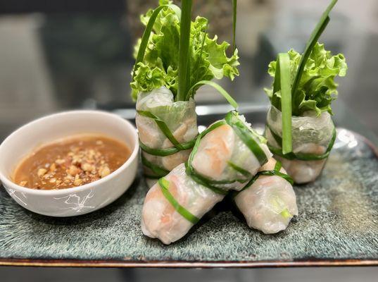 SHRIMP & PORK SPRING ROLLS