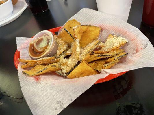 Fried Eggplant Sticks