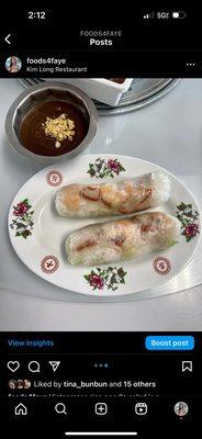 Spring rolls