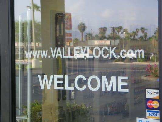 You are always welcome at Valley Lock & Safe