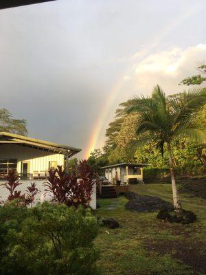 Beautiful morning rainbow!