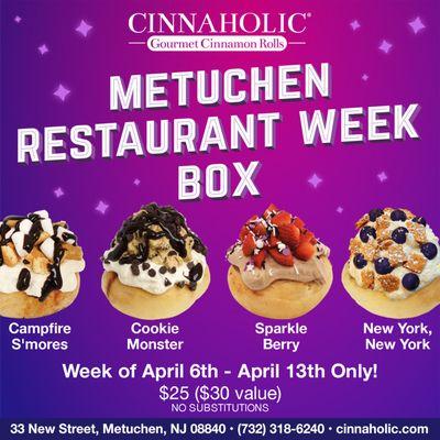 meh Metuchen Restaurant Week promo