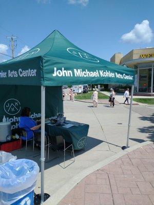 Information tent