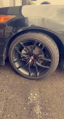 19 inch wheel package