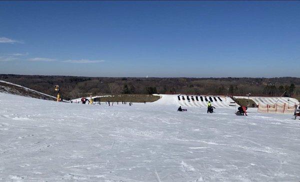 Tubing and bunny hill