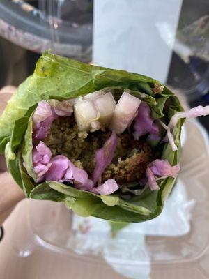 Amazing vegan wrap