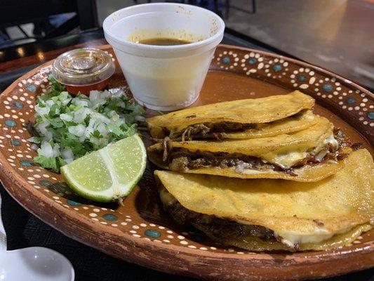 Birria tacos