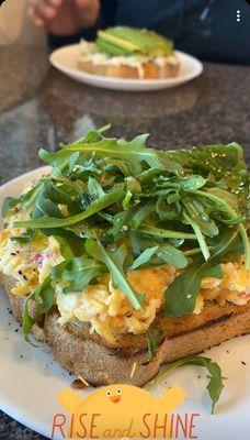 Pimento toast