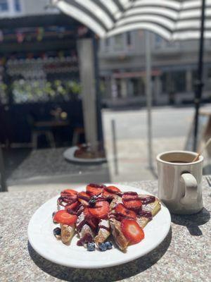 French toast and Coffee