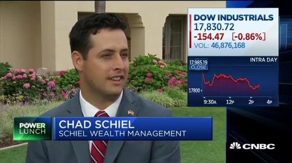 Chad Schiel, CEO of Schiel Wealth Management on CNBC's Power Lunch with Brian Sullivan.