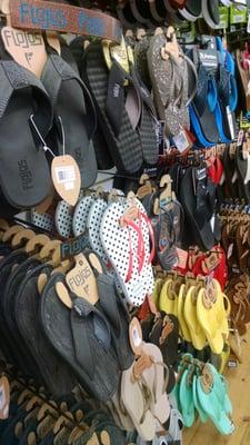 Incredible selection of flipflops!