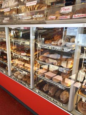 Donuts and crullers