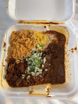 Birria platter