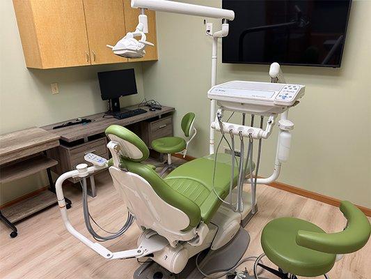 "Experience your dental care in a calm and comfortable setting at Studio Smiles.