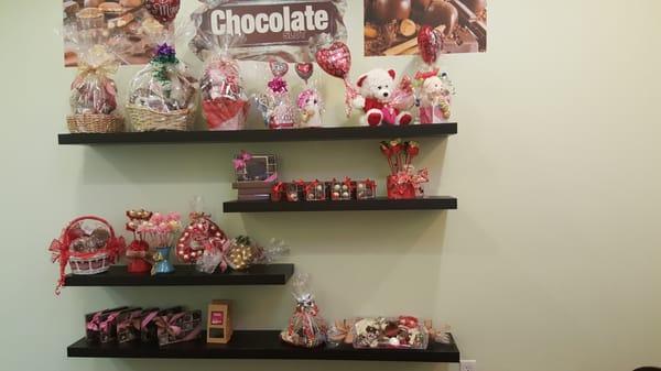 Choclates wall