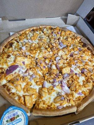 Buffalo Chicken Pizza