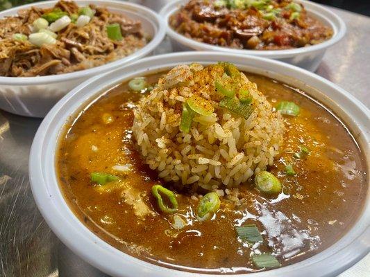 Shrimp Etouffee & Gumbo Bowl (Mix and Match 2 Entrees)