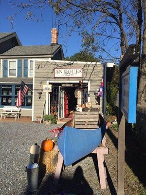 A super cute store inside and out with a friendly owner.