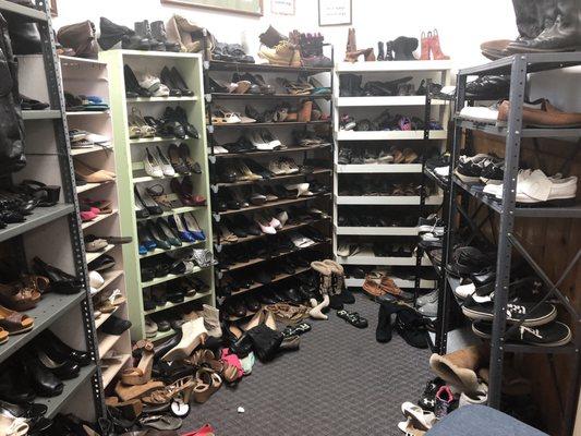 Lots of shoes