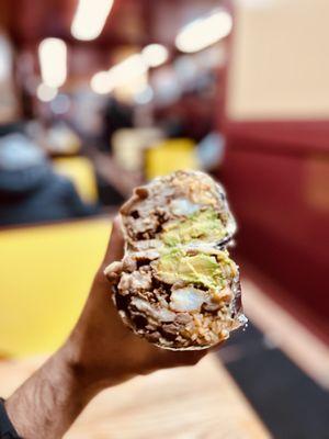 Surf & turf super burrito