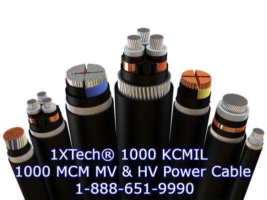 High Voltage and Medium Voltage Power Cables in stock - 1XTech