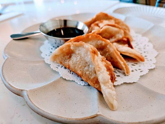 Fried to perfection and accompanied by the perfect dipping sauce!