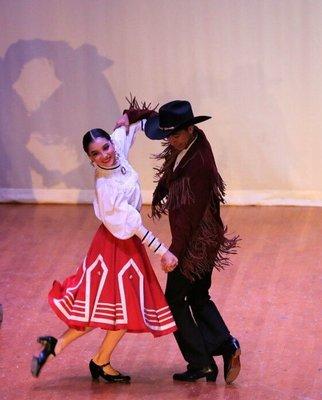 OCSA's Ballet Folklorico , Nuevo León Dance