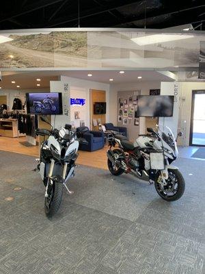 Showroom welcome area