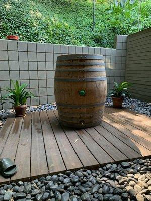 500L Puncheon Barrel Cold Tub