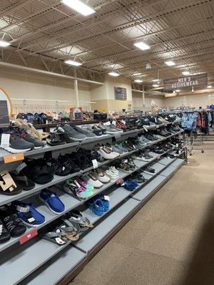 Can find some good deals in the shoe section!