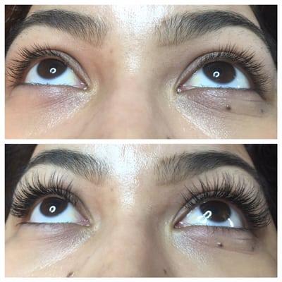 Classic lashes! Mascara free every day!!!