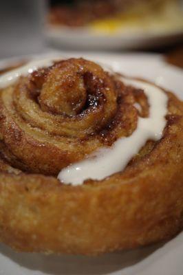 Grilled cinnamon roll!!! So good!