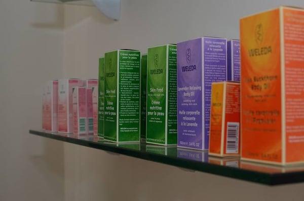 Weleda products: skin food