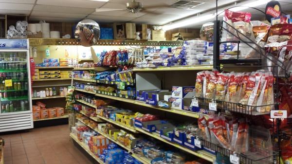 Inside Allsup's in Taos