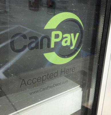 CanPay accepted!  www.CanPay.com