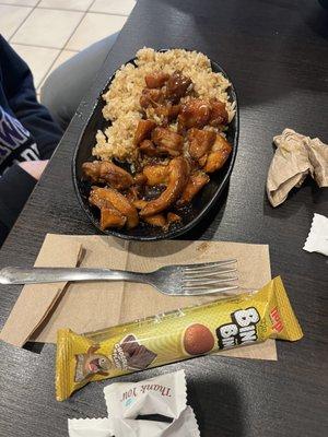 Kids Teriyaki Chicken bowl