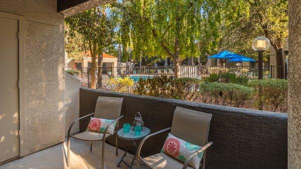 Private Patio or Balcony.