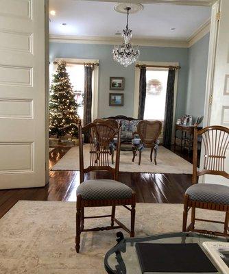 Gorgeous doors in this historic inn