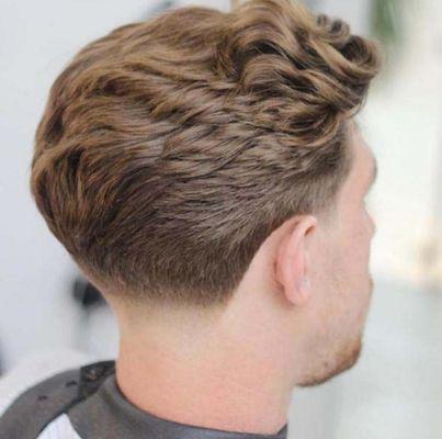 Men's Low neck fade taper