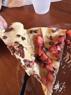 Strawberry and Chocolate Crepe