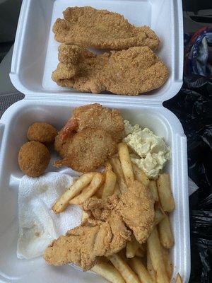 Catfish Heaven Dinner Meal