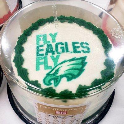 Superbowl Eagles Cake