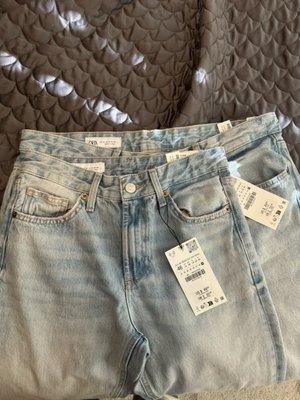 Mislabeled jeans