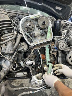 Timing chain replacement Audi/VW 2.0t