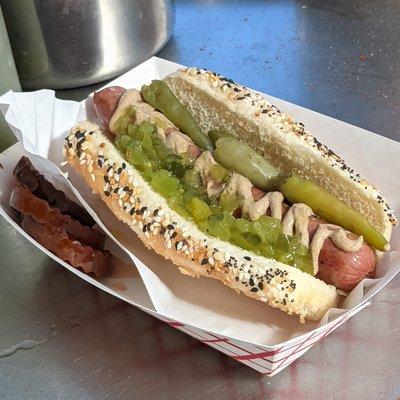 Skokie dog (w/o tomatoes)